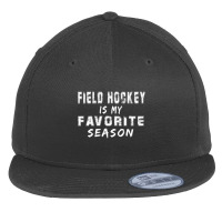 Field Hockey Is My Favorite Season Flat Bill Snapback Cap | Artistshot