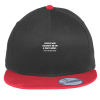 People Who Tolerate Me On A Daily Basis Funny Flat Bill Snapback Cap | Artistshot