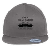 Amateur Radio Shirt A Licensed Ham Radio Operator Mom Tshirt Flat Bill Snapback Cap | Artistshot