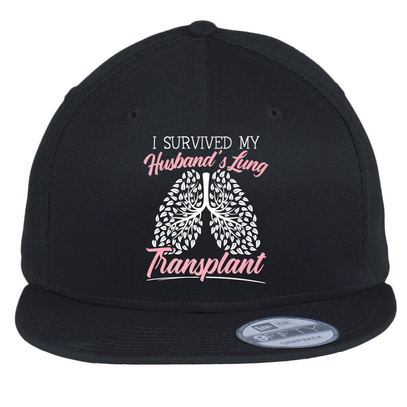 I Survived My Husband's Lung Transplant Organ Donation Premium T Shirt Flat Bill Snapback Cap by cm-arts | Artistshot