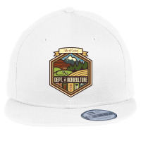 Settlements Welcome Classic Flat Bill Snapback Cap | Artistshot