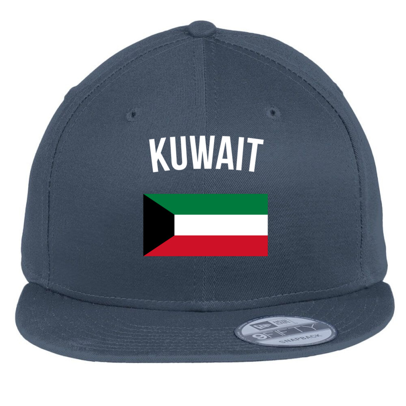 Kuwait Flag Kuwaiti Hoodie Kuwait Hooded Sweatshirt Flat Bill Snapback Cap by cm-arts | Artistshot