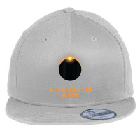 Clarksville Total Solar Eclipse August 21 2017 Usa T Shirt Flat Bill Snapback Cap | Artistshot