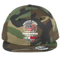 American Raised With Panamanian Roots Panama Panama Flag Flat Bill Snapback Cap | Artistshot