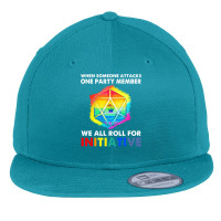 Lgbt Pride Rainbow We All Roll For Initiative Lgbt 396 Gay Lgbtq Flat Bill Snapback Cap | Artistshot