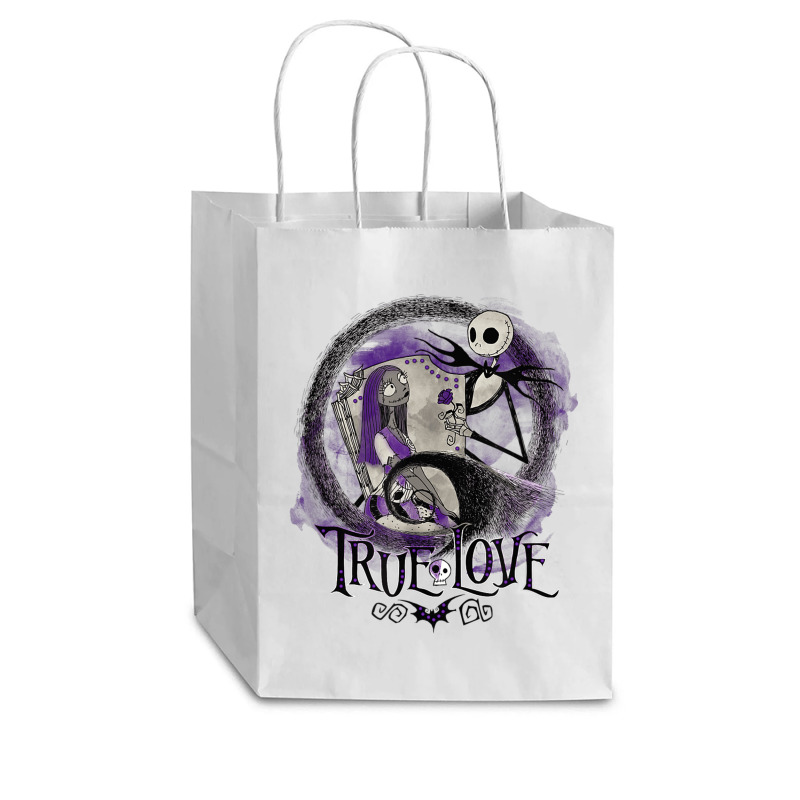 Funny Nightmare Before Christmas Valentines Jack True Love Cub Paper Bag - 8 X 4 1/2 X 10 1/4 | Artistshot