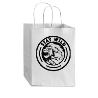 Funny Lion King Stay Wild Cub Paper Bag - 8 X 4 1/2 X 10 1/4 | Artistshot