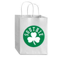 Southie Irish St Patricks Day Cub Paper Bag - 8 X 4 1/2 X 10 1/4 | Artistshot