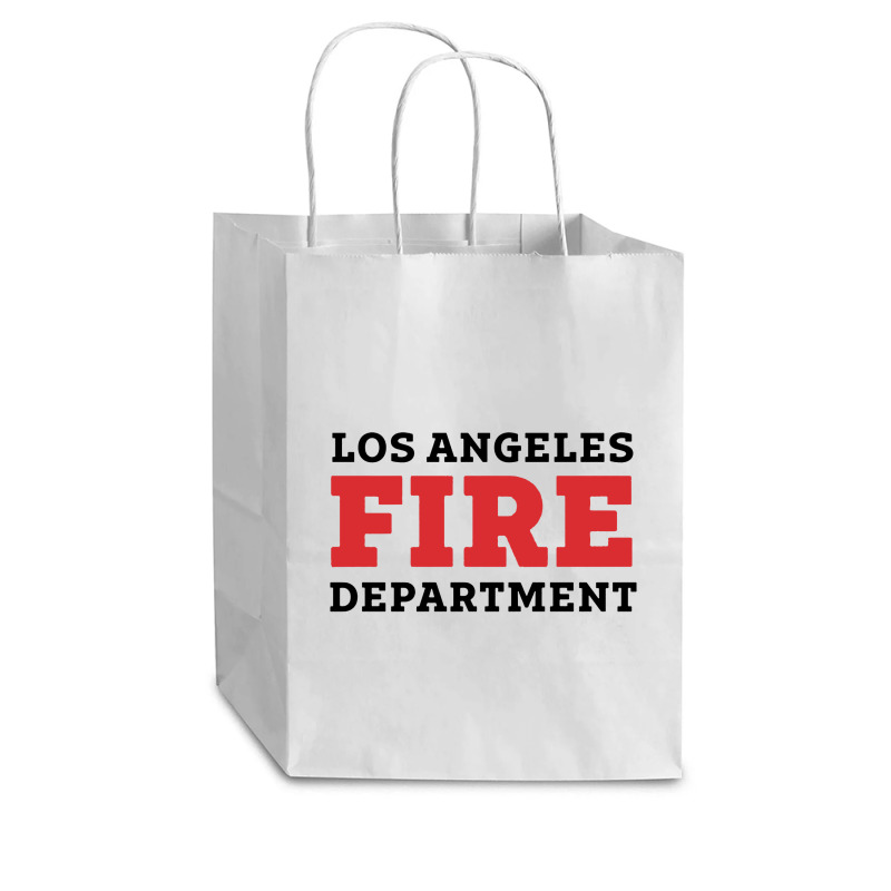 Lafd Los Angeles Fire Department Cub Paper Bag - 8 X 4 1/2 X 10 1/4 | Artistshot