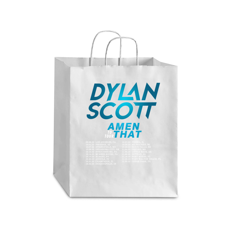 Dylan Scott Amen To That Tour 2022 Debie Paper Bag - 10 X 5 X 13 | Artistshot