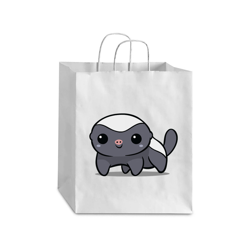 Chibi Kawaii Honey Badger Wildlife Ratel Animal Lover150.png Debie Paper Bag - 10 X 5 X 13 | Artistshot