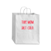 This Mom Runs On Diet Cola Soda Lover Gift Debie Paper Bag - 10 X 5 X 13 | Artistshot