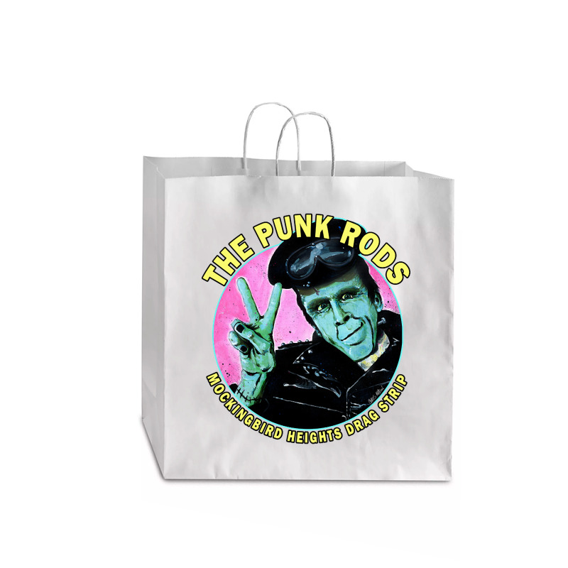 Herman Munster The Punk Rods Jumbo Paper Bag - 18 X 7 X 18 3/4 | Artistshot