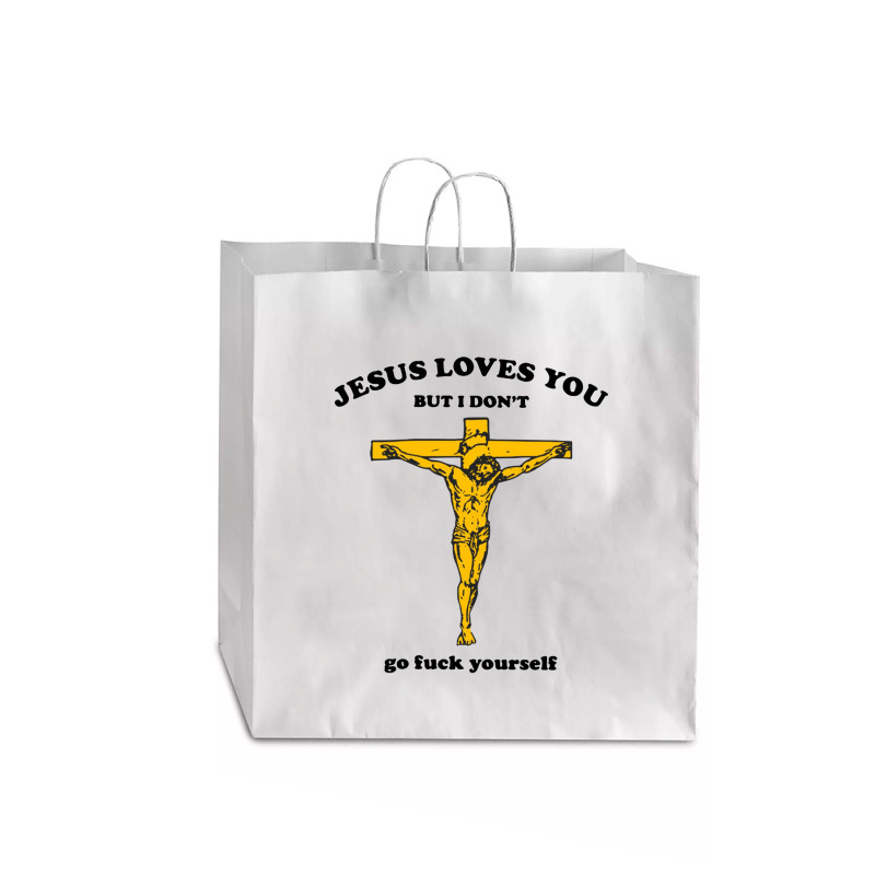 Trust Faith To Jesus Jumbo Paper Bag - 18 X 7 X 18 3/4 | Artistshot