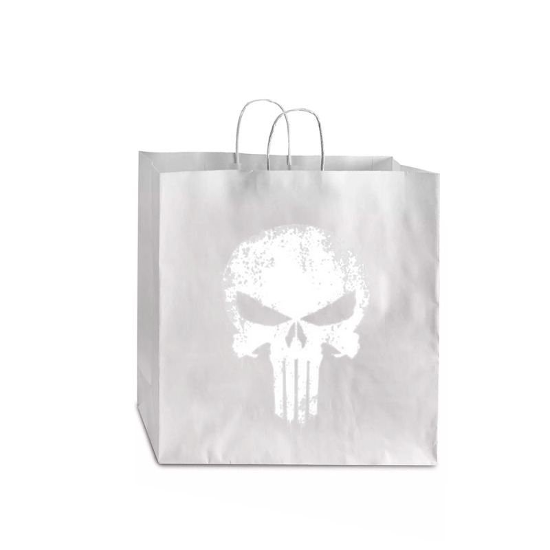 The Scary Ghost Cartoon Jumbo Paper Bag - 18 X 7 X 18 3/4 | Artistshot