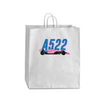 Alpine F1 Team Racing Car 2022 A522 Bwt Pink Special Livery Bahrain Gp Queen Paper Bag - 16 X 6 X 19 1/4 | Artistshot