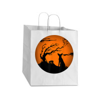 Oriental Shorthair Cat Halloween T Shirt Take Out Paper Bag - 14 X 10 X 15 1/2 | Artistshot