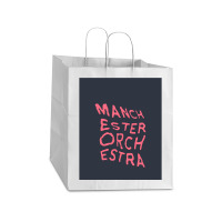 Manchester Orchestra Merch Take Out Paper Bag - 14 X 10 X 15 1/2 | Artistshot