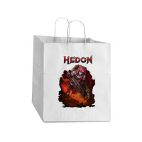 Hedon Original Cover Art (clothing Splash) Take Out Paper Bag - 14 X 10 X 15 1/2 | Artistshot