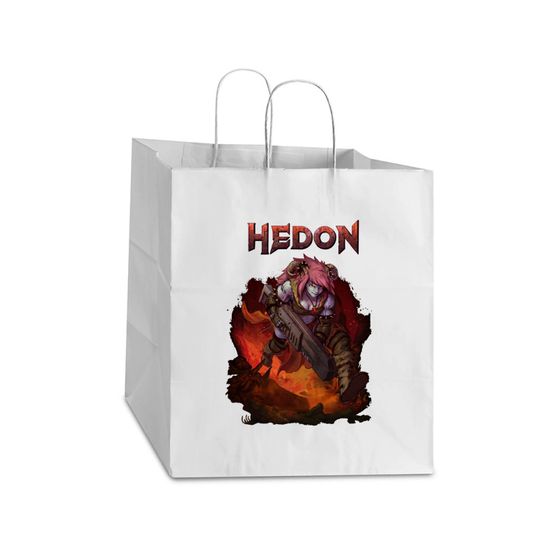 Hedon Original Cover Art (clothing Splash) Take Out Paper Bag - 14 X 10 X 15 1/2 | Artistshot