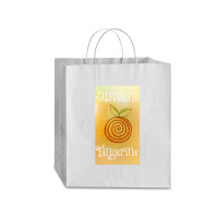 Sunshine Tangerine Traveler Paper Bag -13 X 6 X 15 3/4 | Artistshot