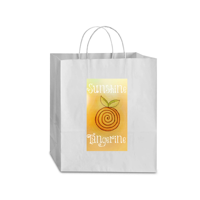 Sunshine Tangerine Traveler Paper Bag -13 X 6 X 15 3/4 | Artistshot