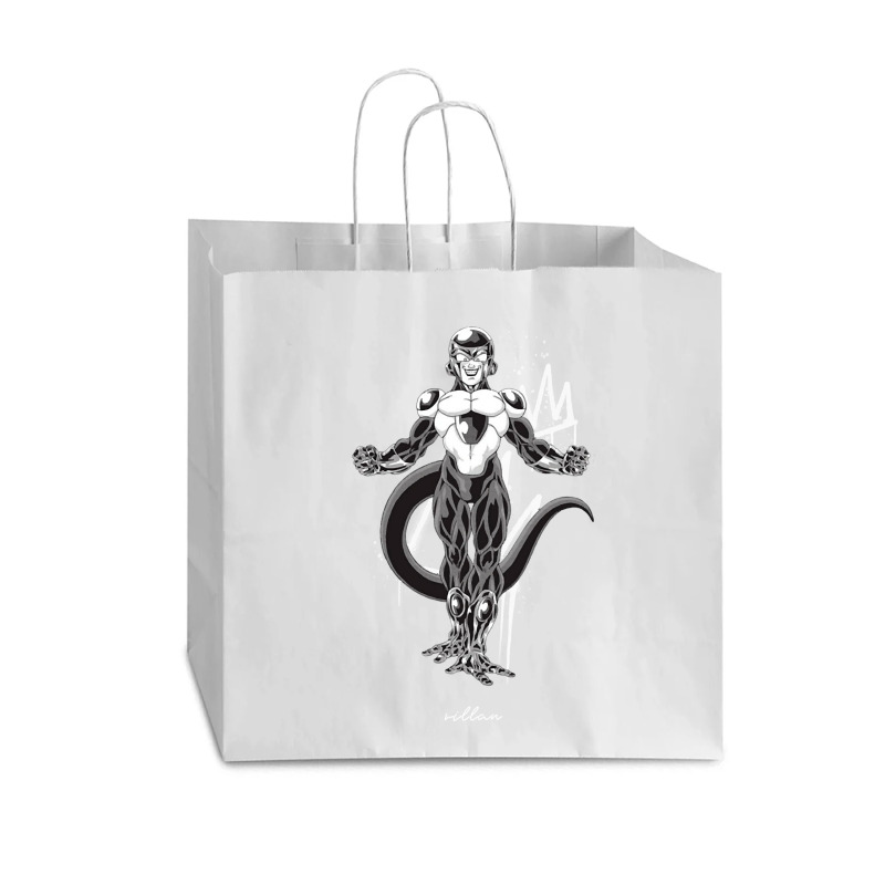 Animer Lover Gift Black Frieza Vogue Paper Bag - 16 X 6 X 12 | Artistshot