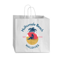 Hulhumale Beach Maldives T Shirt Vogue Paper Bag - 16 X 6 X 12 | Artistshot