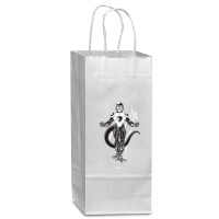 Animer Lover Gift Black Frieza Wine Paper Bag - 5 1/2 X 3 1/4 X 13 | Artistshot