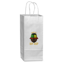 Dope 90's Hip-hop Wine Paper Bag - 5 1/2 X 3 1/4 X 13 | Artistshot