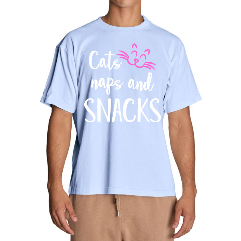 Cat Naps And Snacks Urban Heavy T-shirt | Artistshot