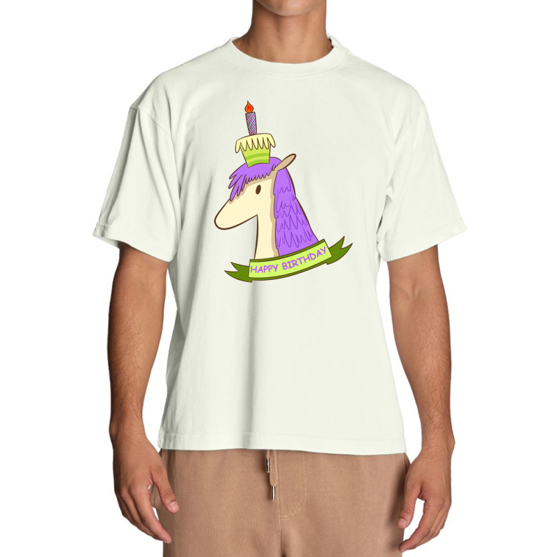 Unicorn Birthday Urban Heavy T-shirt by marceliana | Artistshot