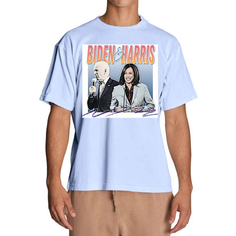 Joe Biden And Kamala Retro Style Fan Design Urban Heavy T-shirt | Artistshot