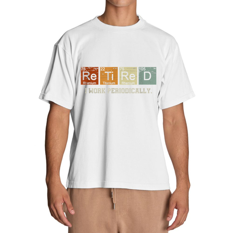 Retired Chemistry Teacher Science Retirement Gift Chemistry Urban Heavy T-shirt | Artistshot