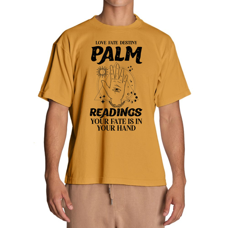 Palm Reading Astrology Hand Reading Funny Palmistry T Shirt Urban Heavy T-shirt by tamarogbbrazee4 | Artistshot