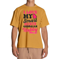 Love My Smart Hot Hubby Design Georgia Peach T Shirt Urban Heavy T-shirt | Artistshot