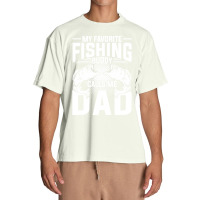 Fishing T  Shirt Fisherman Dad Fathers Day Angling Hobby Fish Funny Fi Urban Heavy T-shirt | Artistshot