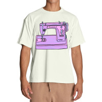 Purple Singer Sewing Machine Urban Heavy T-shirt | Artistshot