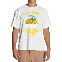 Lemonade Boss Founder Ceo Lemonade Stand Funny Friends T Shirt Urban Heavy T-shirt | Artistshot