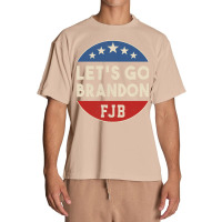 Let’s Go Br.an.d.o.n Conservative Vintage Political Usa Flag T Shirt Urban Heavy T-shirt | Artistshot