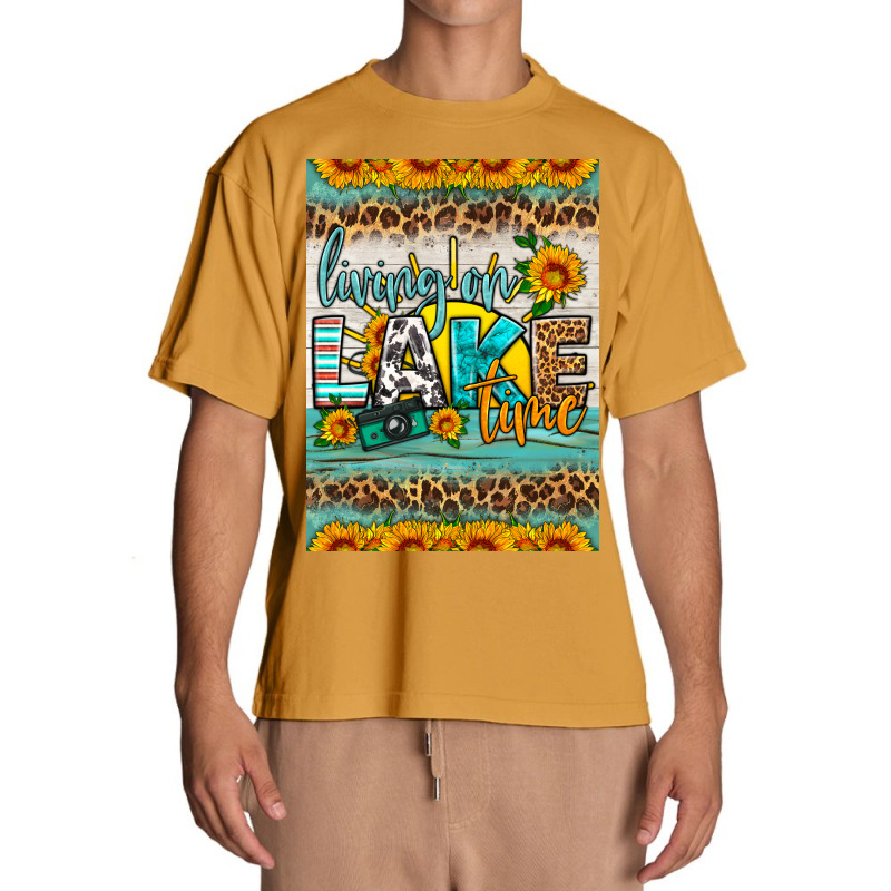 Living On Lake Time Air Freshener Urban Heavy T-shirt by HRA Design Shop | Artistshot