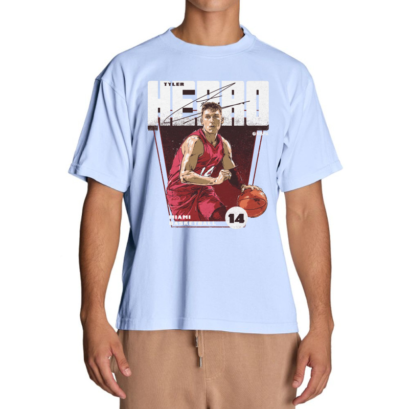 Tyler Herro Premiere Urban Heavy T-shirt by kr205 | Artistshot