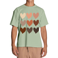 Diversity Hearts, Skin Tone Hearts Urban Heavy T-shirt | Artistshot