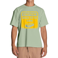 Caution Bricks On Floor Master Builder Building Blocks Urban Heavy T-shirt | Artistshot