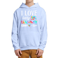 I Love Being Gammy T  Shirt I Love Being Gammy Tie Dye Grandma Family Urban Pullover Hoodie | Artistshot