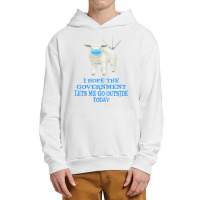 Sheep Sheeple Anti Vaccine Vax Mask Mandate Wants Go Outside T Shirt Urban Pullover Hoodie | Artistshot