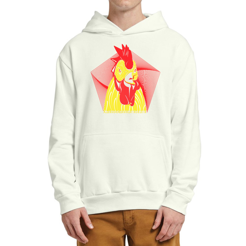 Chicken T  Shirt Screaming Rooster T  Shirt (3) Urban Pullover Hoodie by darrengorczany780 | Artistshot