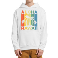 Aloha Hawaii Hawaiian Island Shirt Palm Beach Surfboard Surf T Shirt Urban Pullover Hoodie | Artistshot