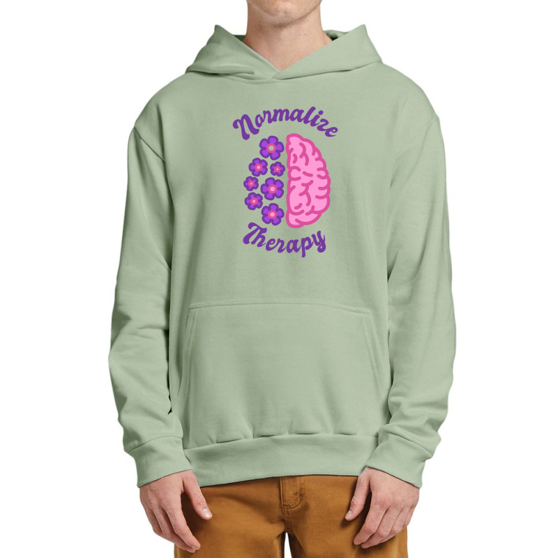 Normalize Therapy - Society Urban Pullover Hoodie by Ashira_Designs | Artistshot