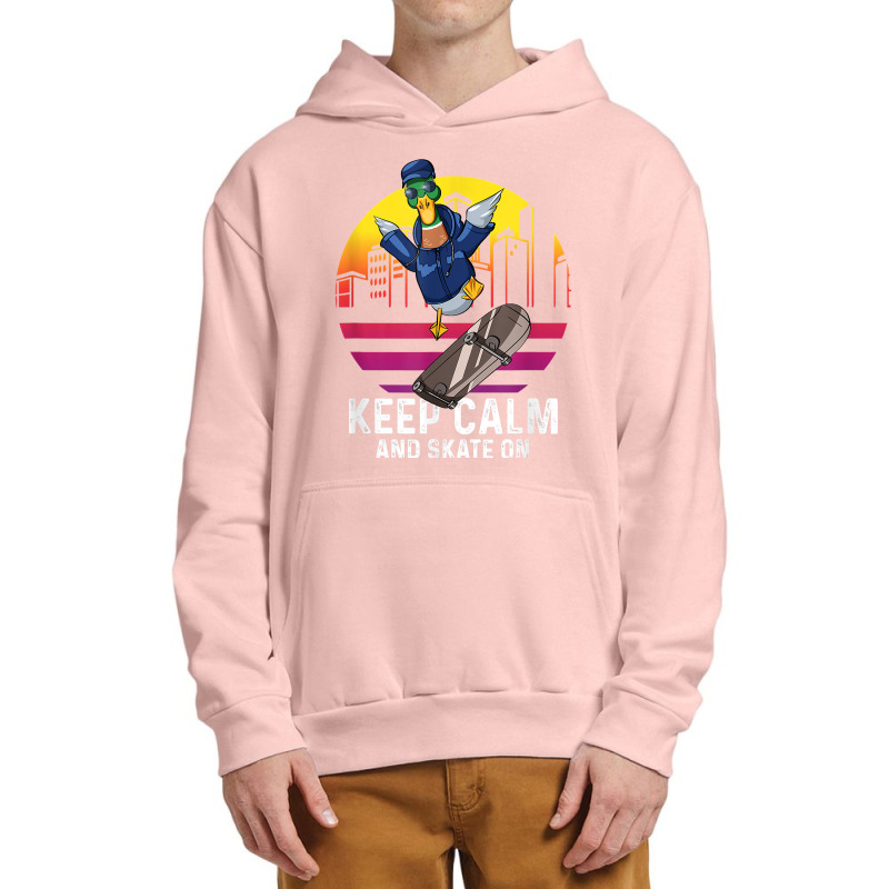 Duck Skater Skate On Longboard Skateboard Halfpipe Skating T Shirt Urban Pullover Hoodie | Artistshot